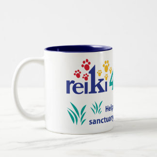 Bicolor Taza de los niños de la piel de Reiki 4