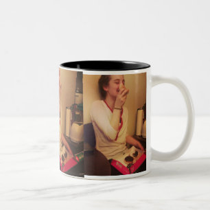 Bicolor Taza de los noms del buñuelo de Stephcrawl