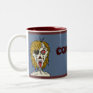 Bicolor Taza de los pares del zombi