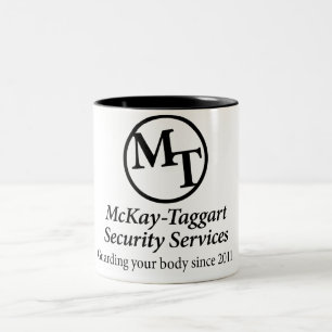 Bicolor Taza de los servicios de seguridad de
