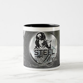 Bicolor Taza de los talones de acero de N