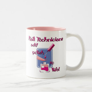 Bicolor Taza de los técnicos del clavo