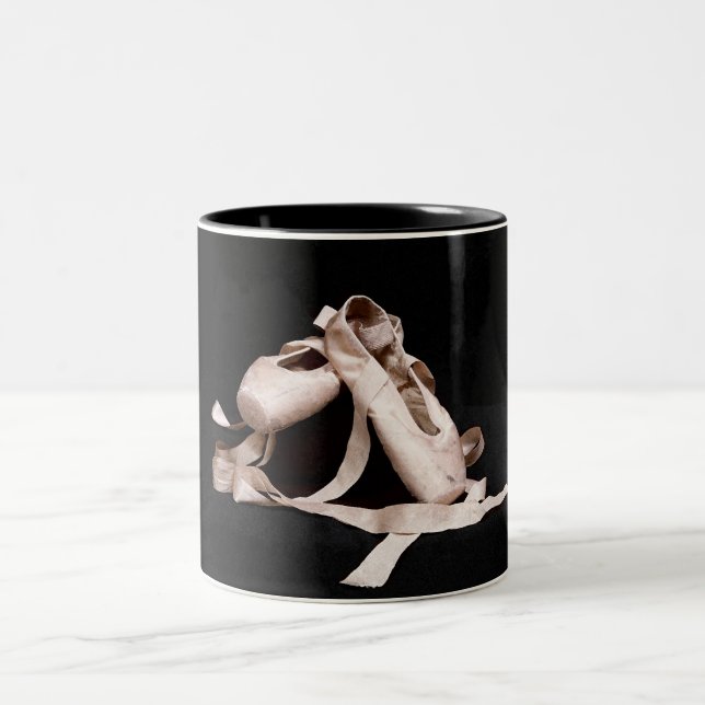 Bicolor Taza de los zapatos de ballet (Centro)