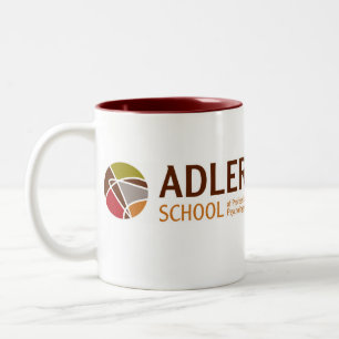 Bicolor Taza de lujo 2 de la escuela de Adler