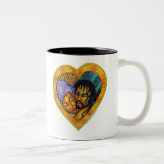 BICOLOR TAZA DE LUV U