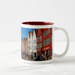 Bicolor Taza de madera torcida del tesoro