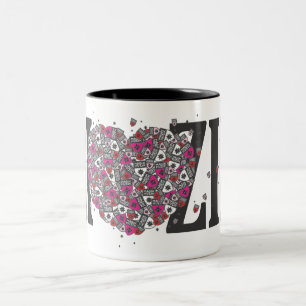 Bicolor Taza de Magik Muzik MUZIK