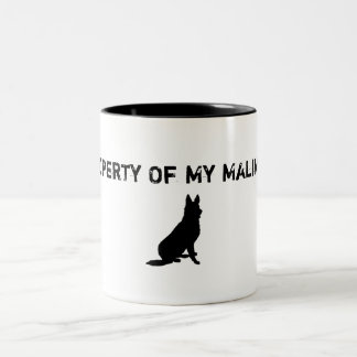 Bicolor Taza de Malinois