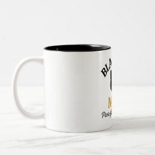 Bicolor Taza de Mamá de Gato Negro – Regalo para Mujeres A