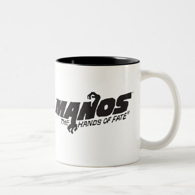 Bicolor Taza de Manos (Derecha)