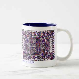Bicolor Taza de Marakesh