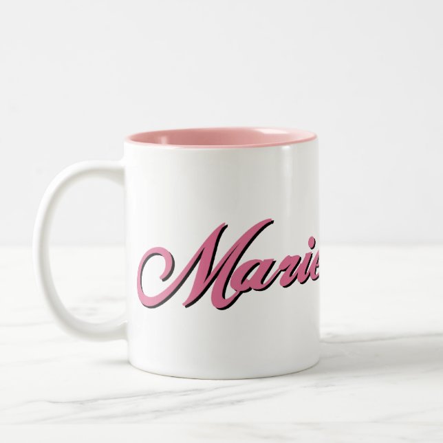 Bicolor Taza de Marie (Izquierda)