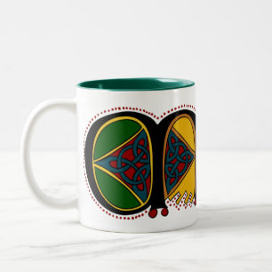 Bicolor Taza de Mayo del condado