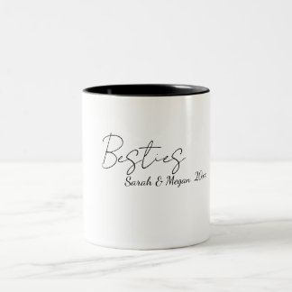 Bicolor Taza de Mejores Amigas