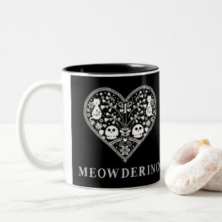 Bicolor Taza de Meowderino