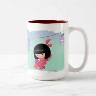 Bicolor Taza de Miyono