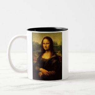 Bicolor Taza de Mona Lisa