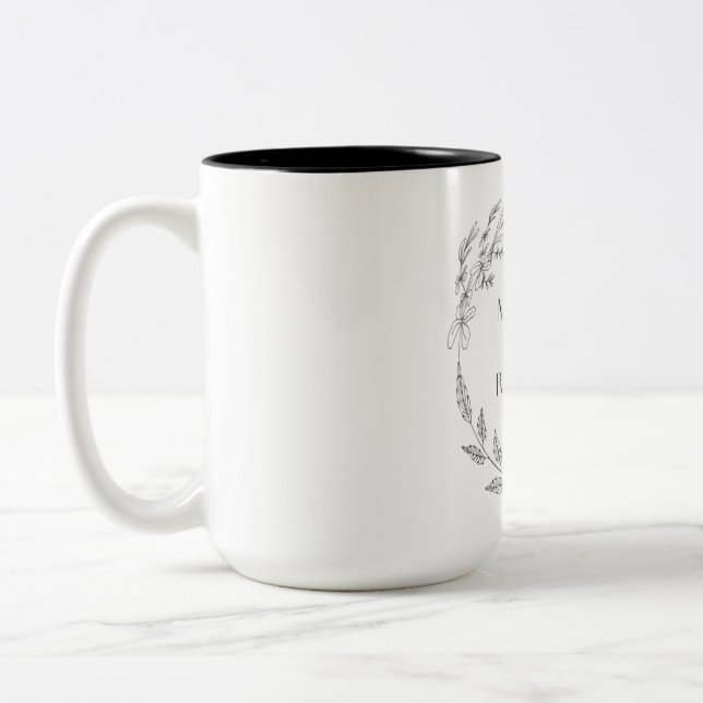 Bicolor Taza de Morgan y Rachelle (Izquierda)