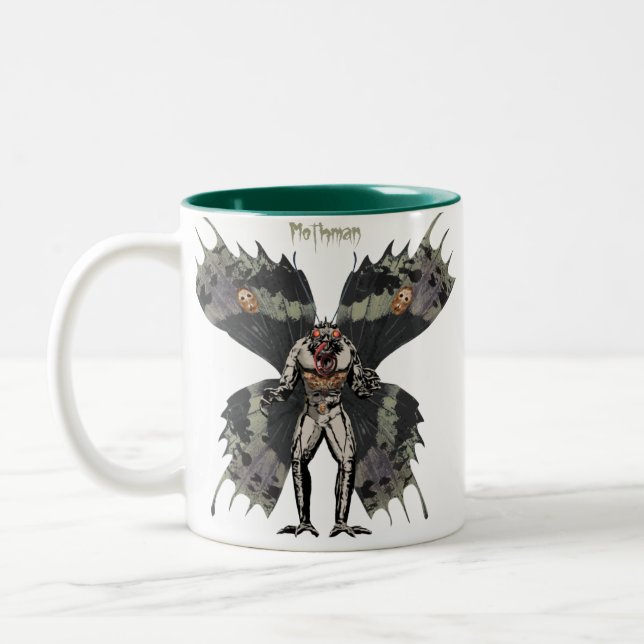 Bicolor Taza de Mothman (Izquierda)