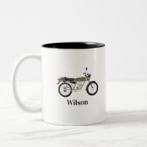 Taza de Motocicleta Vintage