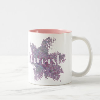 Bicolor Taza de Namaste