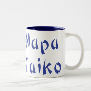 Bicolor Taza de Napa Taiko