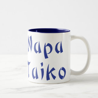 Bicolor Taza de Napa Taiko