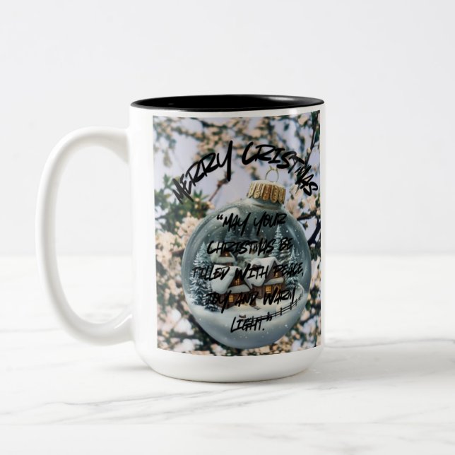 Bicolor Taza de Navidad (Izquierda)