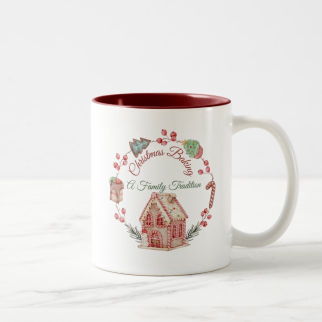 Bicolor Taza de Navidad (Derecha)