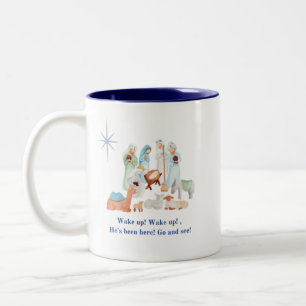 Bicolor Taza de Navidad