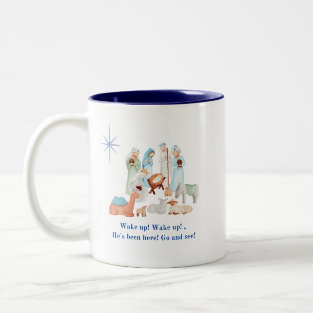 Bicolor Taza de Navidad (Izquierda)