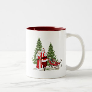 Bicolor Taza de Navidad