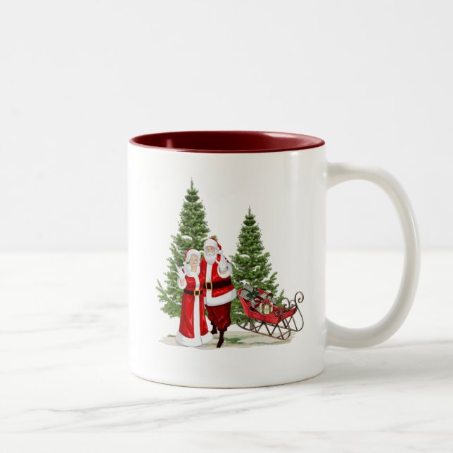 Bicolor Taza de Navidad (Derecha)