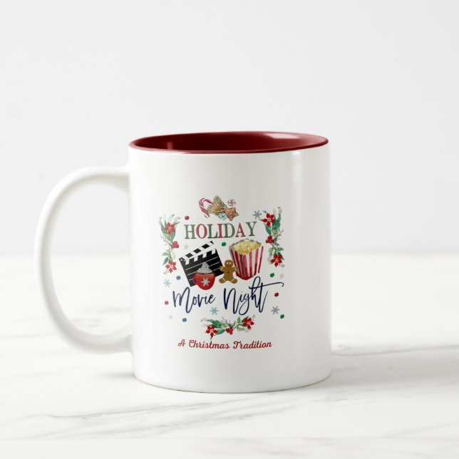 Bicolor Taza de Navidad (Izquierda)