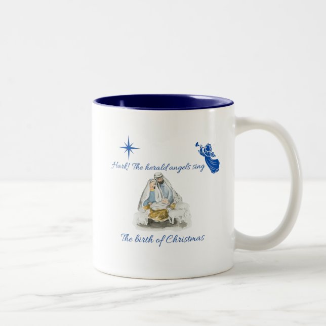 Bicolor Taza de Navidad (Derecha)