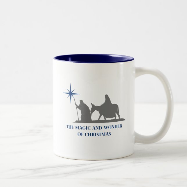 Bicolor Taza de Navidad (Derecha)