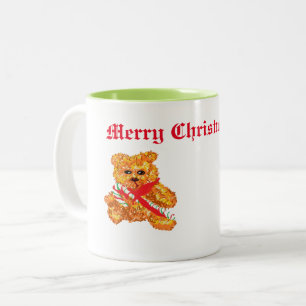Bicolor Taza de Navidad