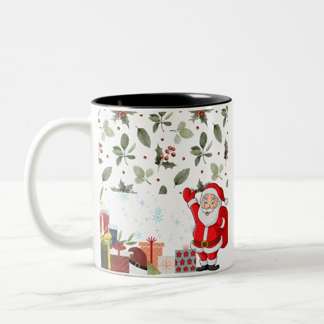 Bicolor Taza de Navidad (Izquierda)