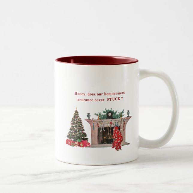 Bicolor Taza de Navidad (Derecha)