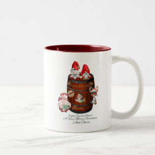 Bicolor Taza de Navidad