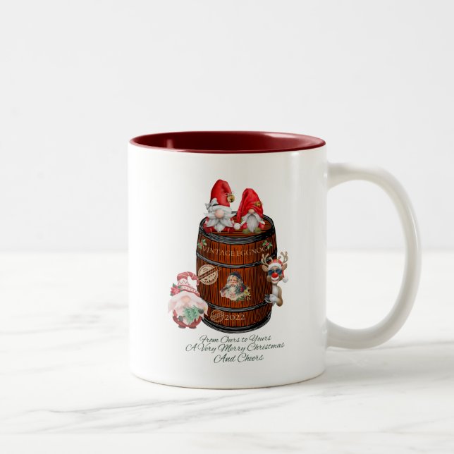 Bicolor Taza de Navidad (Derecha)
