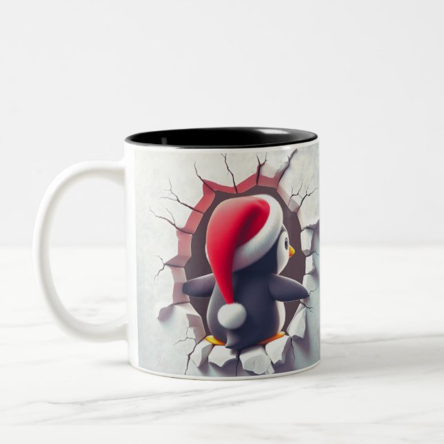 Bicolor Taza de Navidad envoltorio (Izquierda)