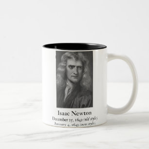 Bicolor Taza de Newton