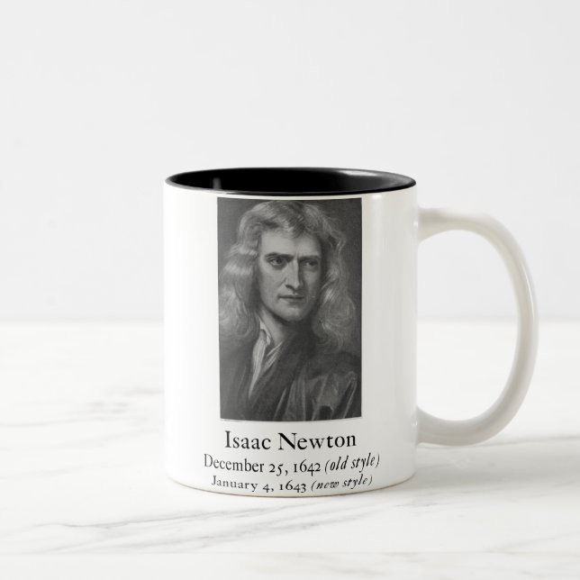 Bicolor Taza de Newton (Derecha)