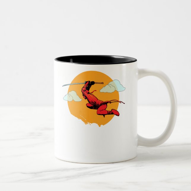 Bicolor Taza de Ninja (Derecha)