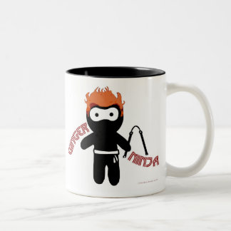 Bicolor Taza de Ninja del jengibre