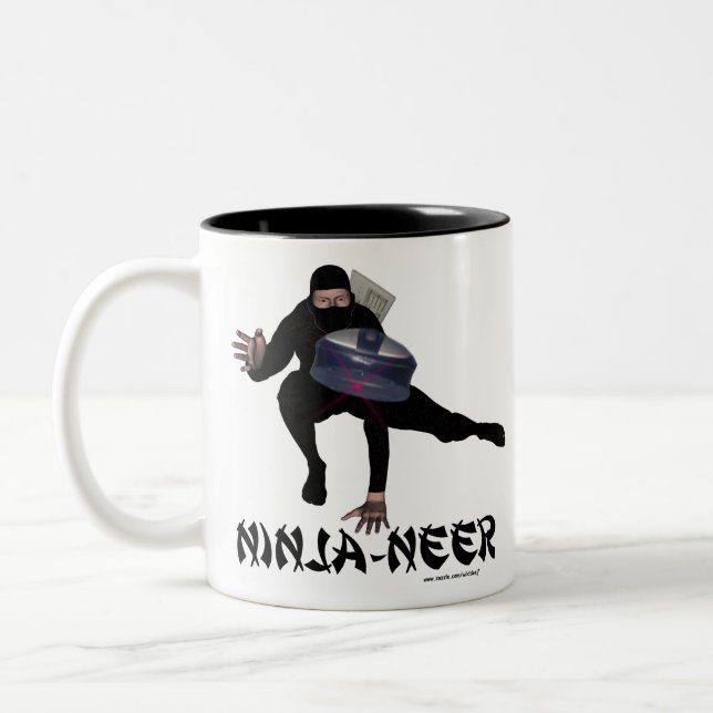Bicolor Taza de Ninja-neer (Izquierda)