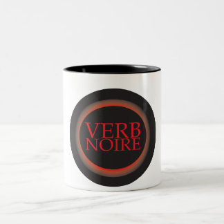 Bicolor Taza de Noire del verbo