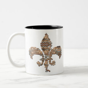Bicolor taza de "nuevo N'awlins"