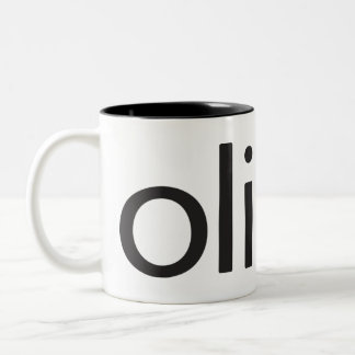 Bicolor Taza de Olivia